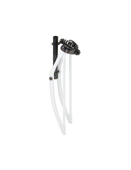 26 Lowrider Classic Spring Fork 1 Inch White/Black.